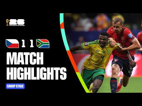 Czech Republic 1-1 South Africa 