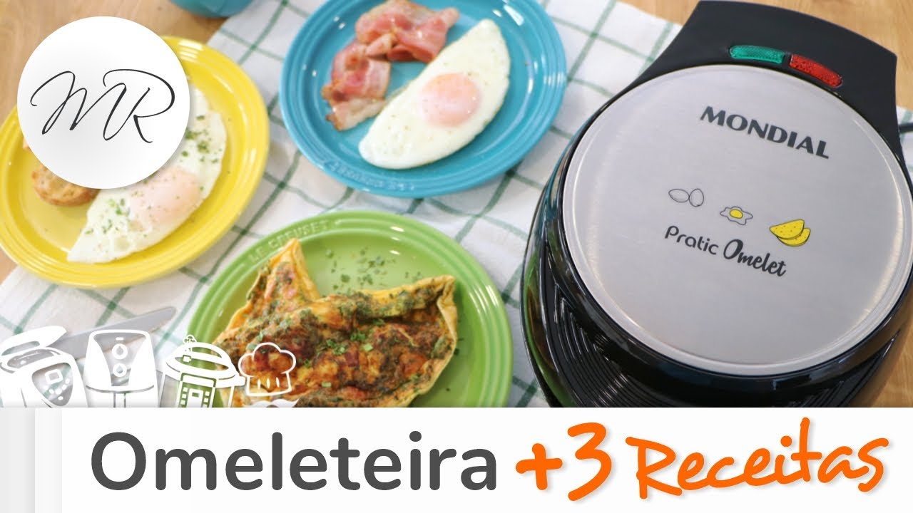 Omeleteira + 3 Receitas e Dicas - Maurício Rodrigues
