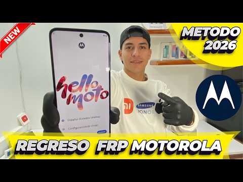 Quitar Cuenta Google Cualquier Motorola  (Moto FRP)