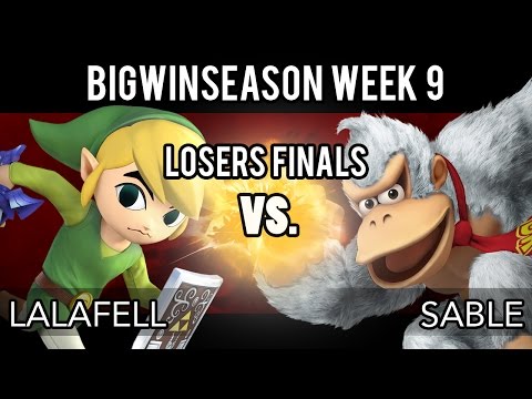 BigWinSeason Week 9 - Losers Final - Lalafell (Toon Link) VS Sable (Donkey Kong)