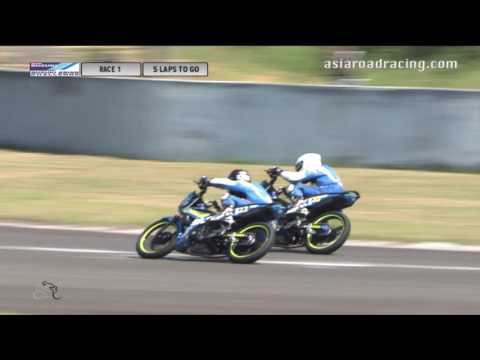 2016 ARRC Rd4 Indonesia - Suzuki Asian Challenge Race 1 Highlights