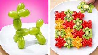 🍏 QUICK FRUIT & VEGGIE PREP IDEAS ⚡Easy Kitchen Hacks