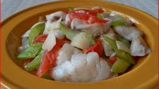 Easy Cooking Chinese food / Fish & Celery