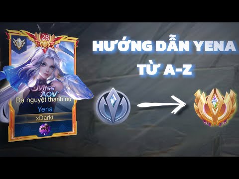 Darki AOV | Muốn Best Yena Hãy Xem Clip Này Lối Chơi Yena Cực Gánh Team Farm Tiền Như Nailiu