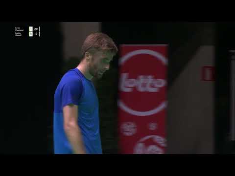 Match Point - Lucas Claerbout vs Joakim Oldorff - MS, Final - Belgian Int. 2023