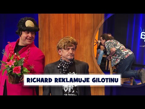 Partička: Richard reklamuje gilotinu