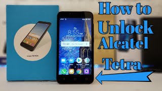 How to Unlock Alcatel Tetra