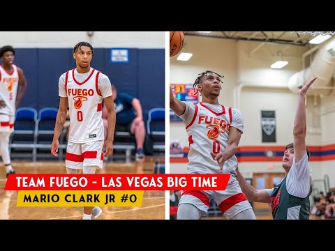 Team Fuego 17U - #0 Mario Clark Jr Highlights - LV Big Time 2022