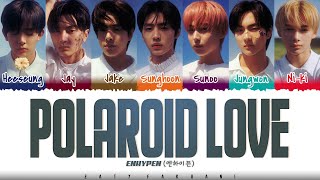 ENHYPEN (엔하이픈) - &#39;Polaroid Love&#39; Lyrics [Color Coded_Han_Rom_Eng]