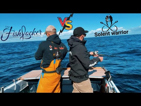 The Fish Locker VS  The Solent Warrior/ deep sea SHIPWRECK fishing / Cornwall sea fishing 🏴‍☠️