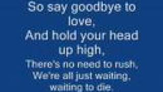 City And Colour - Waiting - Lyrics