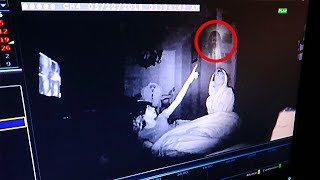 I recorded myself sleeping at my haunted house &amp; caught this on camera.. (REAL GHOST ACTIVITY)