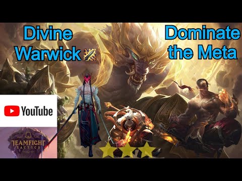 Raikou 6 Divine Shiv Warwick - Broken OP Comp | TFT Set 4 - Patch 10.21 | Platinum NA | 10/20/2020