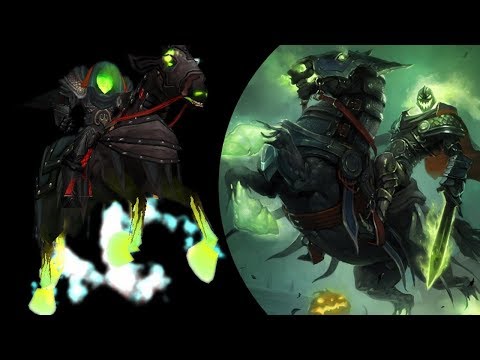 Frases de El Jinete Decapitado en HearthStone - Castellano