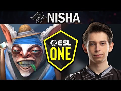 SECRET.NISHA MEEPO - AMAZING IN PRO MATCH - DOTA 2 7.24 GAMEPLAY