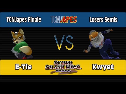 TCNJapes Finale: E-Tie (Fox) Vs. Kwyet (Sheik) - LS