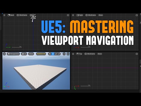 UE5: Mastering Viewport Navigation in 10 Minutes