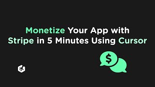Monetize Your App with Stripe in 5 Minutes Using Cursor