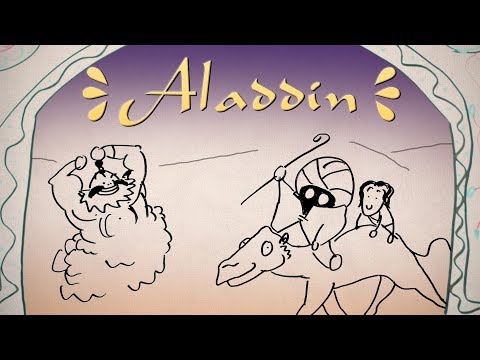 Miniatura de Aladdín (Cuento Original)