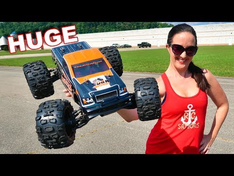 How FAST is this HUGE RC Monster Truck? - DHK Hobby 8382 Maximus - TheRcSaylors