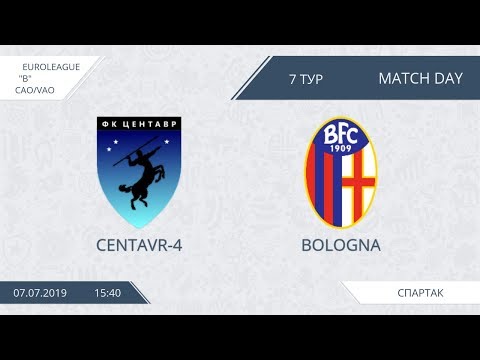 AFL19. EuroLeague. Division B. Day 7. Centavr-4 - Bologna