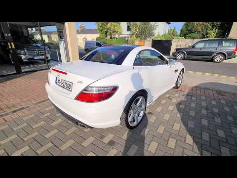 Petersons Cars - 2014 Mercedes SLK - White
