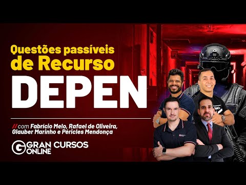 Concurso DEPEN - Questões passíveis de Recurso