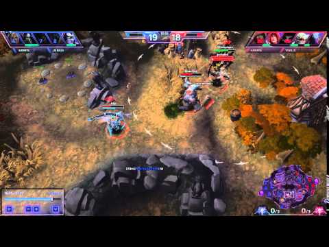 XEtal epic 2vs5 with Illidan & Abathur