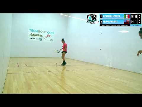 2021 TeamRoot Super Max Slam - 16s - Herrera vs Lawrence