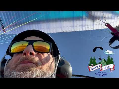 Flying the new Apco F3 paramotor wing for the first time... wow