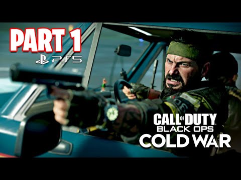 Call of Duty: Black Ops Cold War PS5 Campaign Gameplay Walkthrough, Part 1!