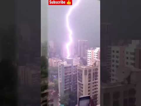 thunder in Delhi 😳😱 #shorts