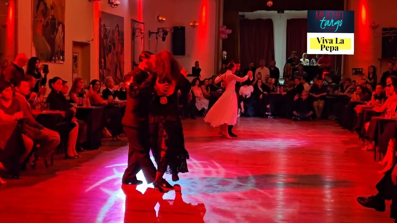 MARCELA DURAN y FERNANDO CARRASCO y SUYAY QUIROGA y JONNY CARVAJAL en VIVA LA PEPA Milonga. Juntos!