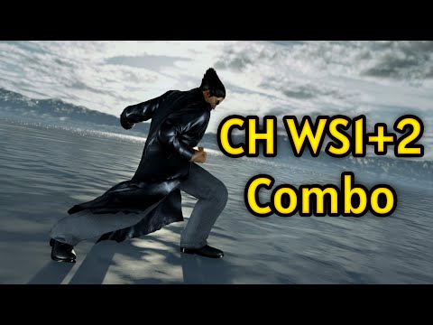Kazuya CH WS1+2 - Fujin Uraken Combo | 86 Damage Combo