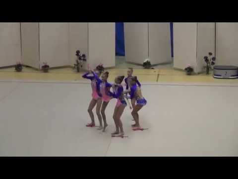 SK Nord / VK Elegance 10 clubs RG junior Group Eesti MV 2016 2 katse