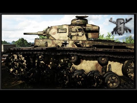 FINAL BRIDGE PUSH - PANZER III TANK CREW - Post Scriptum Gameplay