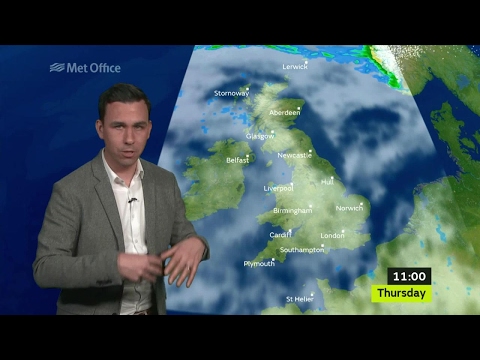 Wednesday evening forecast 05/04/2017