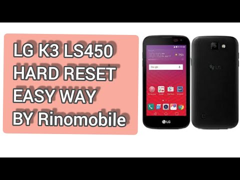 LG K3 LS450 hard reset Easy Way 2020✅✅
