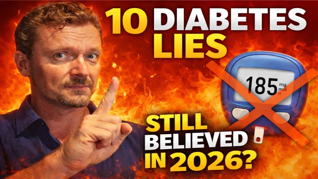 10 Lies TYPE 2 DIABETICs Believe (Harmful Diabetes Myths)