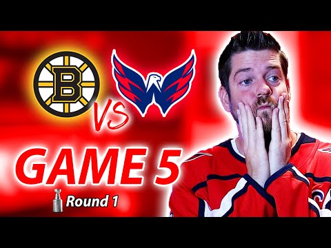ROUND 1 - GAME 5 | WASHINGTON CAPITALS vs BOSTON BRUINS - NHL 2021 Stanley Cup Playoffs