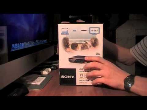 Sony SMP U-10 mediaplayer unboxing