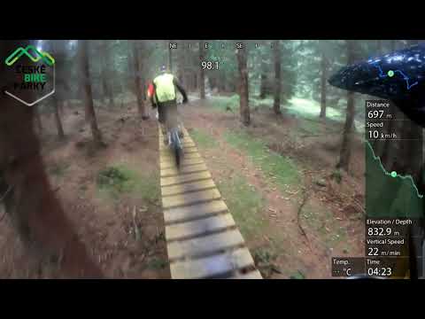 Bikepark Kopřivná gravity line 2017