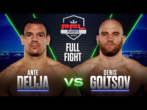 Ante Delija vs Denis Goltsov (Heavyweight Semifinals) | 2021 PFL Playoffs