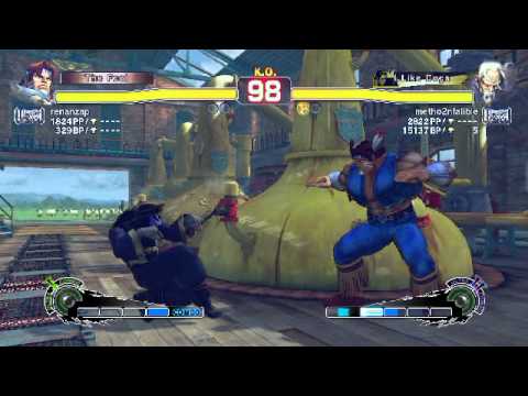 usfIV battle: renanzap (T. Hawk) vs metho2nfalible (Gen)