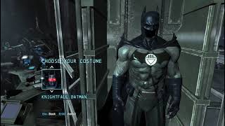 Batman Arkham Origins: All Batsuits Showcase - With DLC Skins