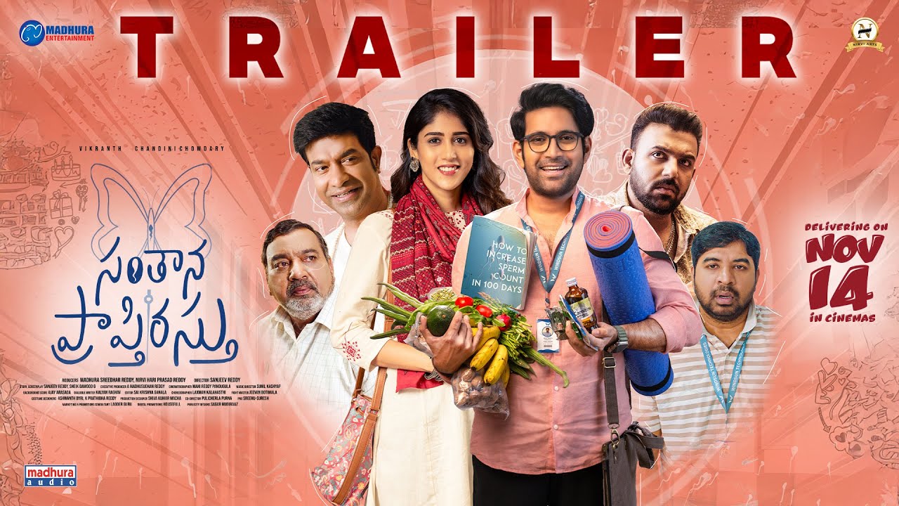 Miniature de la vidéo Santhana Prapthirasthu Official Trailer | Vikranth, Chandini Chowdary | Sanjeev Reddy | MadhuraAudio du film Santhana Prapthirasthu