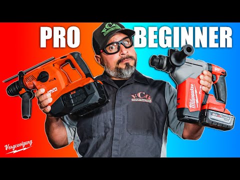 DeWALT, Milwaukee, Bosch, Hilti Rotary Hammer Drill Comparison!