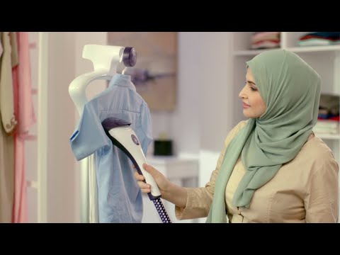Philips ComfortTouch Plus Standing garment steamer - #EffortlessLook