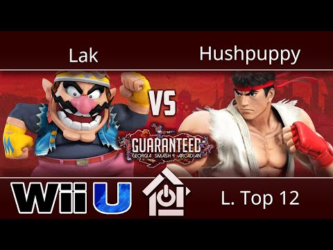 Guaranteed: GA Arcadian - Lak (Wario) vs Hushpuppy (Ryu) - Smash 4 L. Top 12