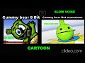 Gummy Bear 8 Bit Fast Cartoon Vs Gummy Bear But Otamatone Long Version Fast With Slow Voice Cartoon
